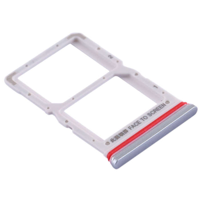 SIM Card Tray + SIM Card Tray for Xiaomi Redmi K30 5G(Silver)