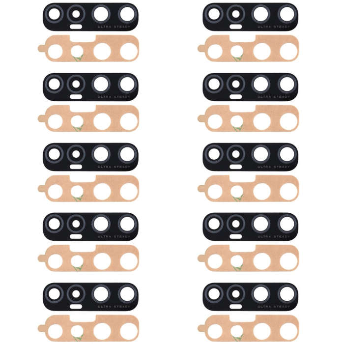 For OPPO Reno3 Pro 5G/Find X2 Neo 10pcs Back Camera Lens