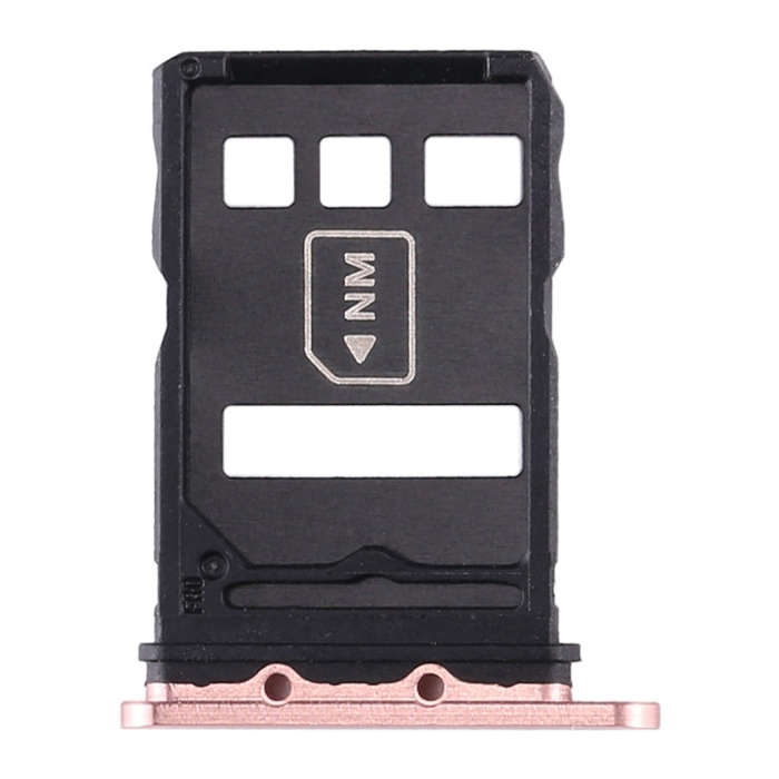 SIM Card Tray + NM Card Tray for Huawei P40 (Gold)