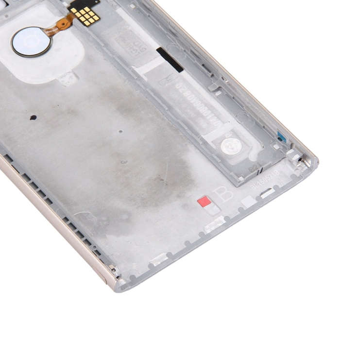 Metal Back Cover with Back Camera Lens & Fingerprint Button for LG G5(Gold)