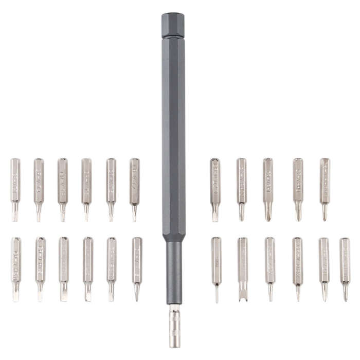 Screwdriver Disassembly Repairing Tool Kits(Black)