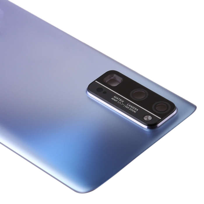 Original Battery Back Cover with Camera Lens Cover for Huawei Honor 30 Pro(Silver)