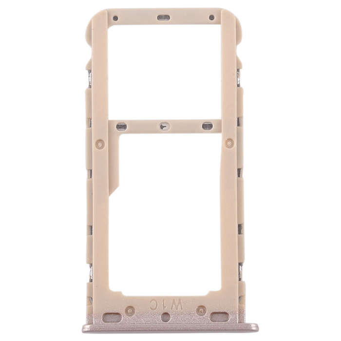 2 SIM Card Tray / Micro SD Card Tray for Xiaomi Redmi 5(Gold)