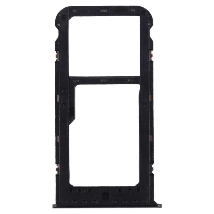 SIM Card Tray + SIM Card Tray / Micro SD Card Tray for Huawei Honor V9 Play (Black)