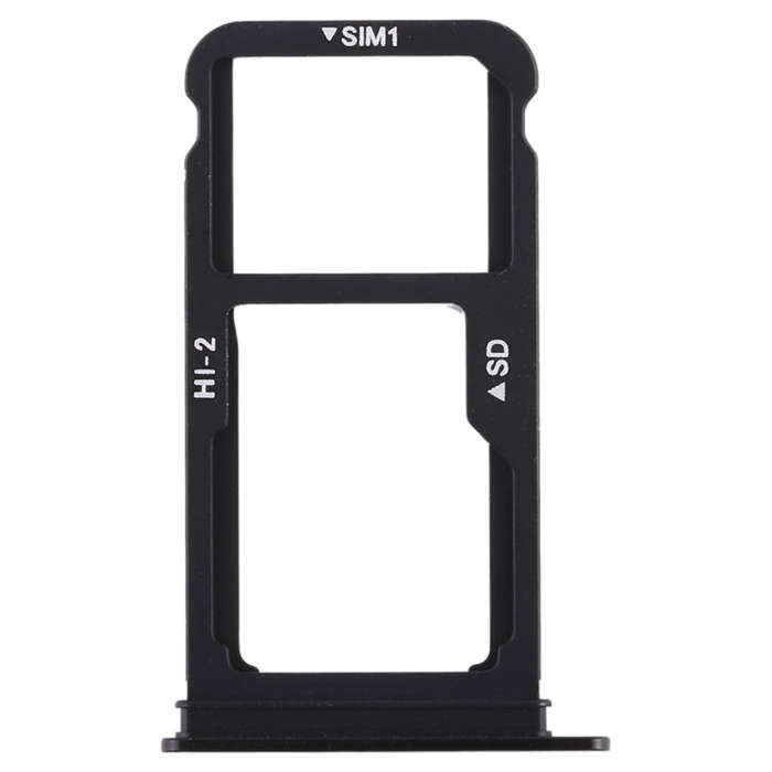 SIM Card Tray + SIM Card Tray / Micro SD Card for Huawei Mate 10 (Black)