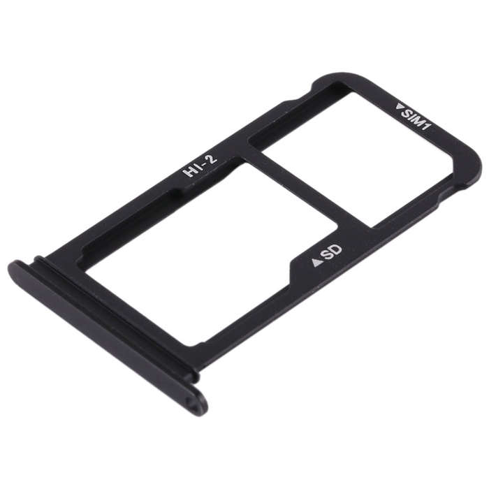 SIM Card Tray + SIM Card Tray / Micro SD Card for Huawei Mate 10 (Black)