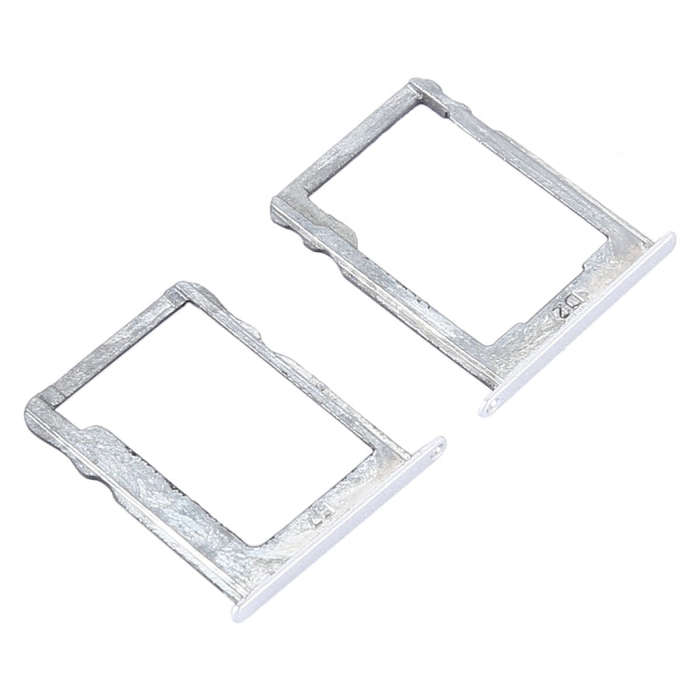 SIM Card Tray + SIM Card Tray / Micro SD Card for Huawei Enjoy 5s (Silver)