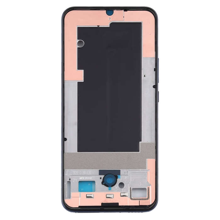 Original Middle Frame Bezel Plate for Xiaomi Mi 10 Lite 5G / Mi 10 Youth 5G M2002J9G(Black)