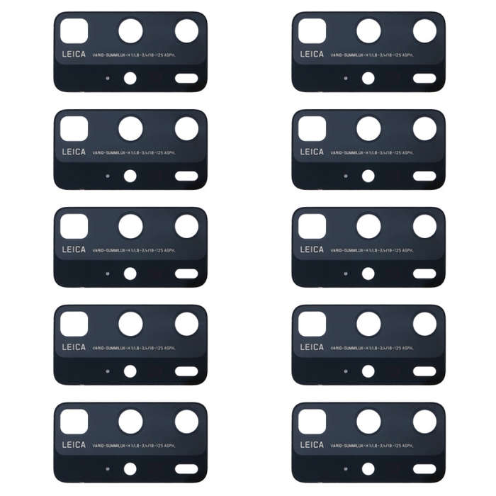For Huawei P40 Pro 10pcs Back Camera Lens
