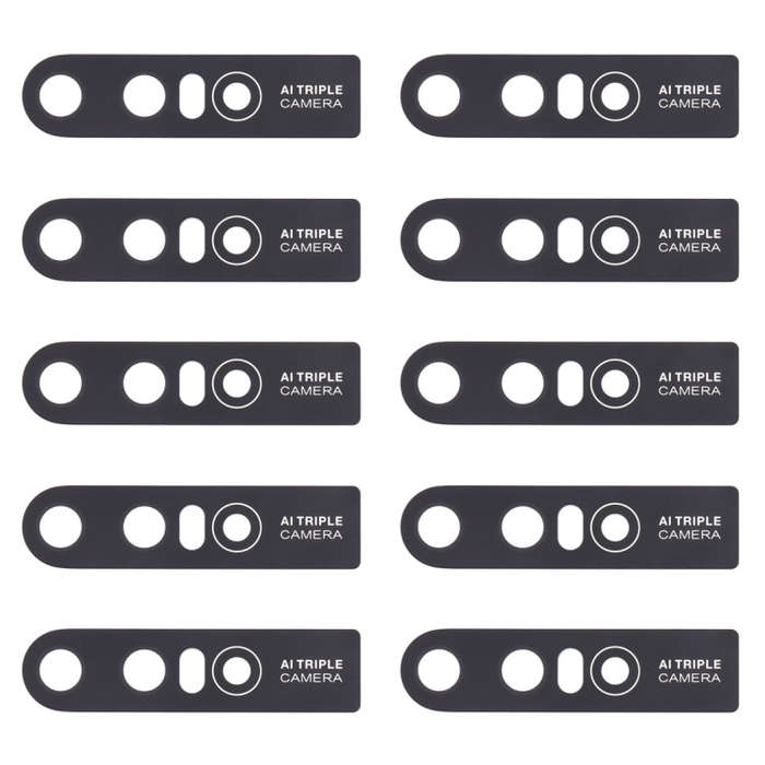 For Vivo S1 / V15 10pcs Back Camera Lens (Black)