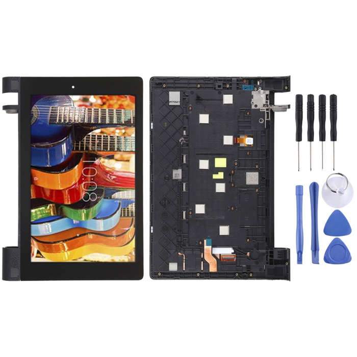 OEM LCD Screen for Lenovo Yoga Tab 3 8.0 YT3-850M Digitizer Full Assembly with Frame (Black)