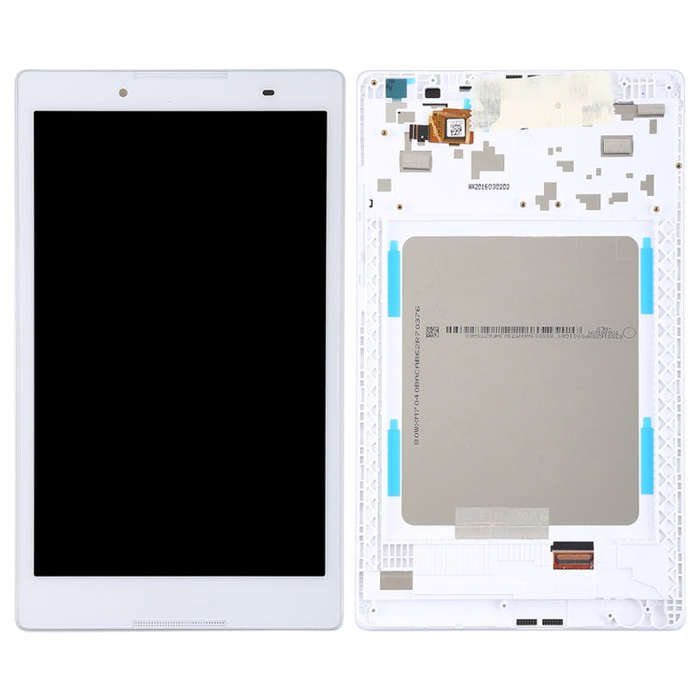 OEM LCD Screen for Lenovo Tab 2 A8-50 A8-50F A8-50LC Digitizer Full Assembly with Frame (White)