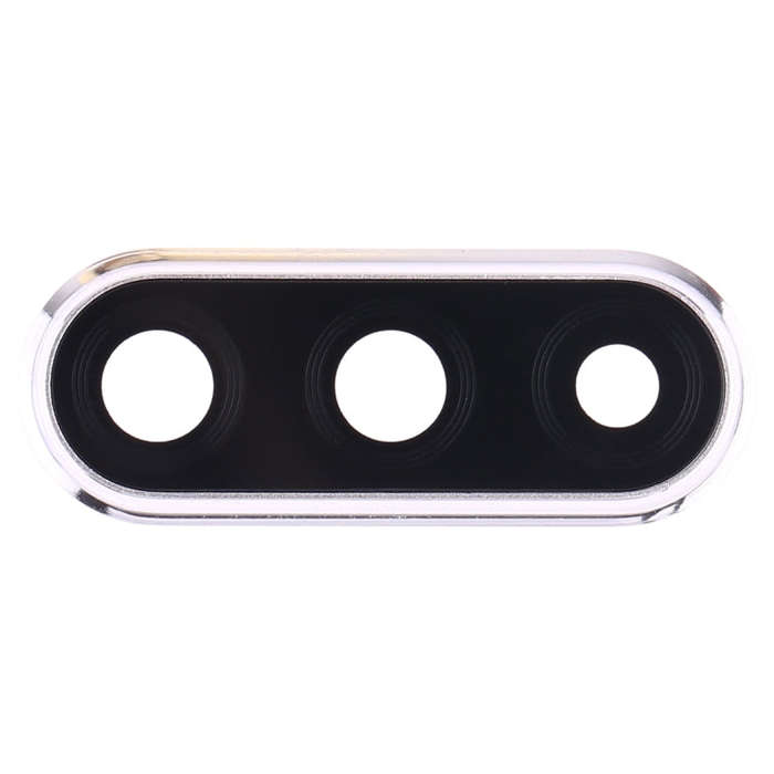 For Huawei Nova 4e 24MP Back Camera Bezel with Lens Cover (Silver)
