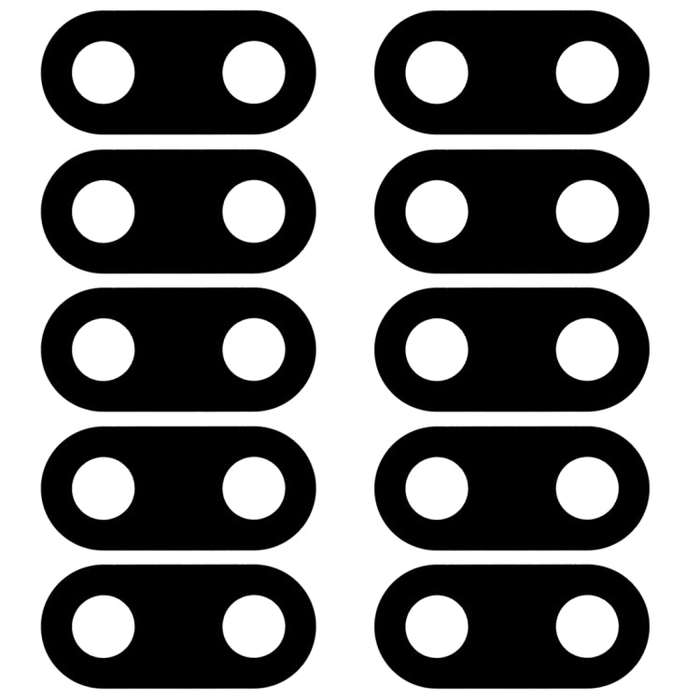 For OPPO R17 10pcs Back Camera Lens