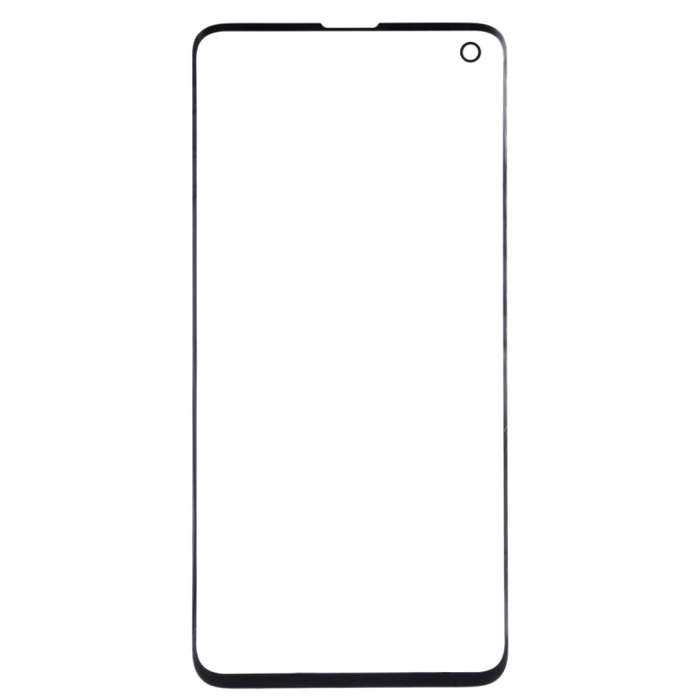 For Galaxy S10 Original Front Screen Outer Glass Lens (Black)