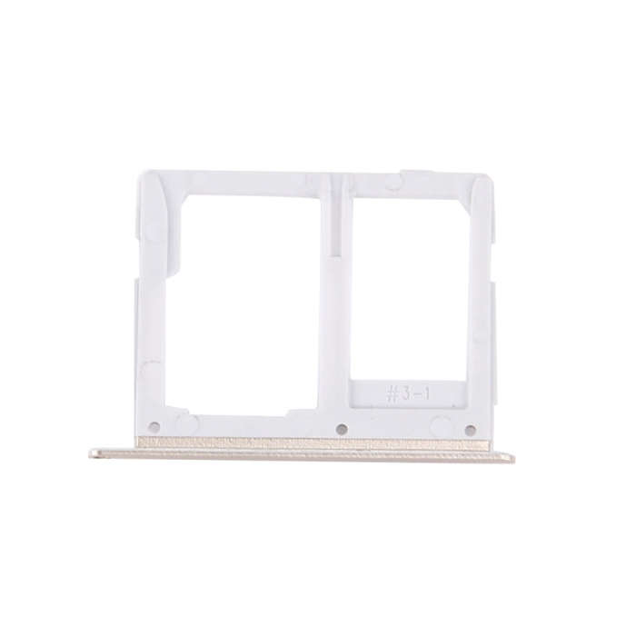 For Galaxy C5 / C5000 SIM Card Tray + Micro SD / SIM Card Tray (Gold)