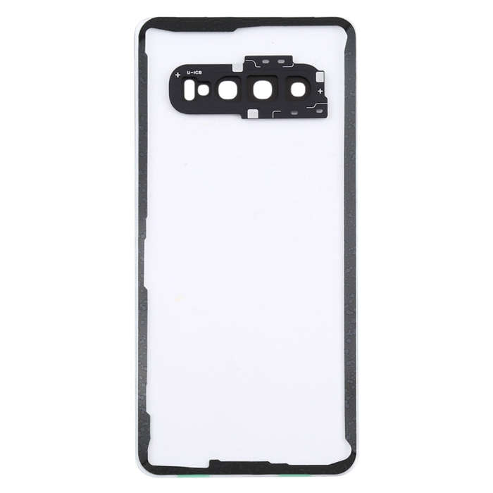 For Samsung Galaxy S10 G973F/DS G973U G973 SM-G973 Transparent Battery Back Cover with Camera Len...