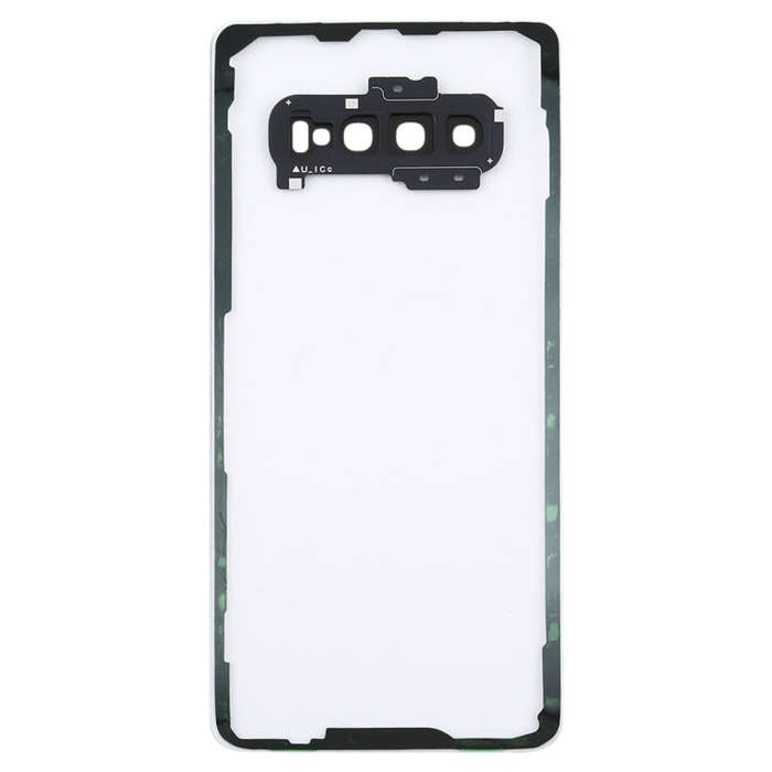 For Samsung Galaxy S10+ SM-G9750 G975F Transparent Battery Back Cover with Camera Lens Cover (Tra...