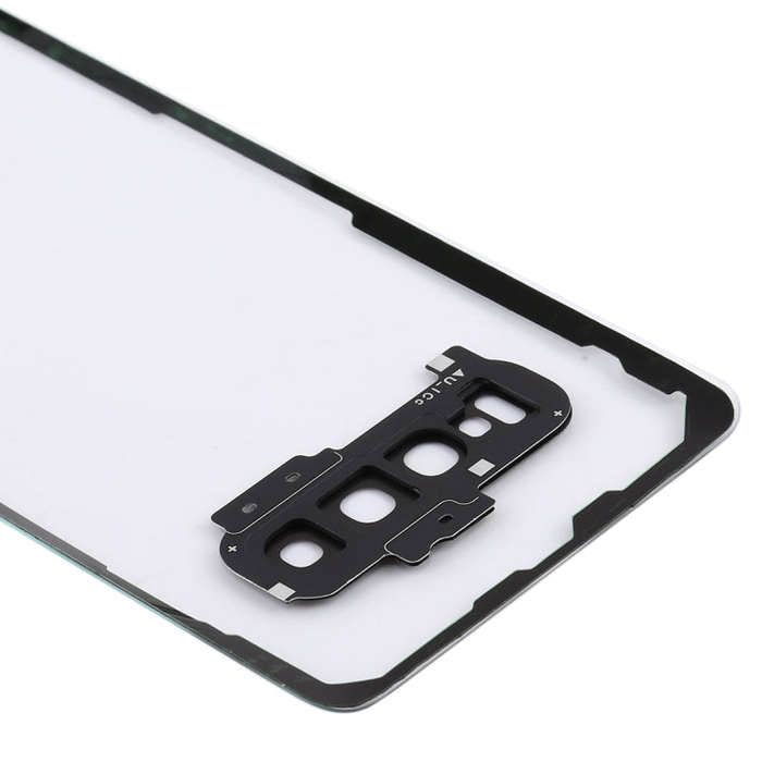 For Samsung Galaxy S10+ SM-G9750 G975F Transparent Battery Back Cover with Camera Lens Cover (Tra...