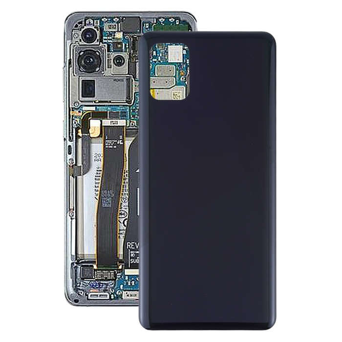 For Samsung Galaxy A31 Battery Back Cover (Black)