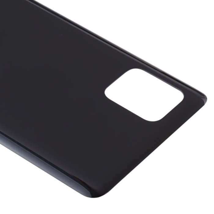 For Samsung Galaxy A91 Battery Back Cover (Black)