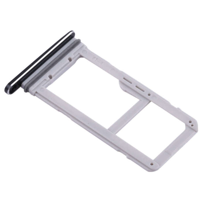 For Galaxy S7 Edge 2 SIM Card Tray / Micro SD Card Tray (Black)