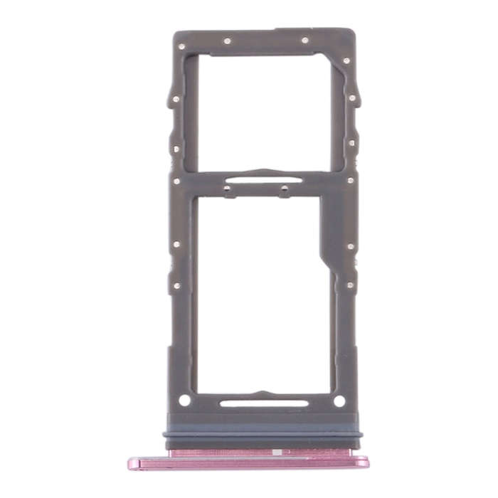 For Samsung Galaxy S20+ / Galaxy S20 Ultra SIM Card Tray + Micro SD Card Tray (Pink)