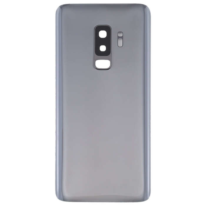 For Galaxy S9+ Battery Back Cover with Camera Lens (Grey)