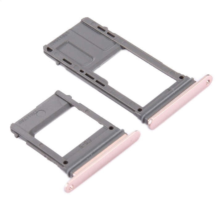 For Galaxy A5 (2017) / A520 & A7 (2017) / A720 SIM Card Tray + Micro SD Card Tray, Single Card (P...