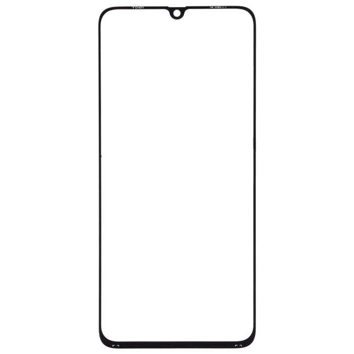 For Galaxy A70 Front Screen Outer Glass Lens (Black)