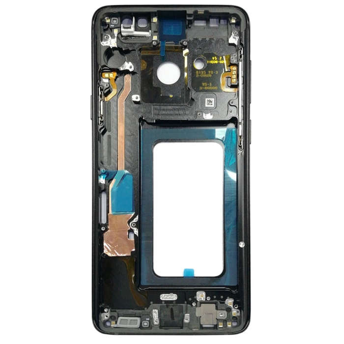 For Galaxy S9+ G965F, G965F/DS, G965U, G965W, G9650  Middle Frame Bezel (Black)