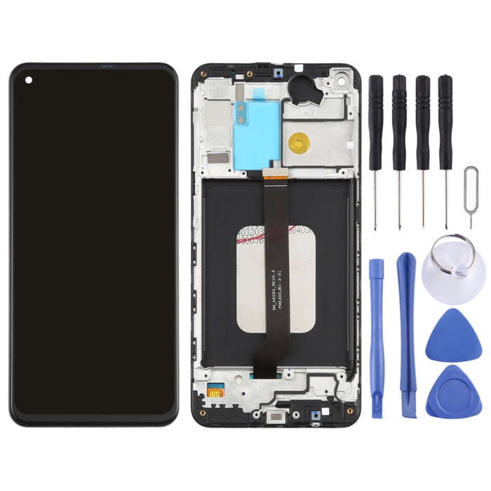 Original PLS TFT LCD Screen for Galaxy M40 Digitizer Full Assembly with Frame