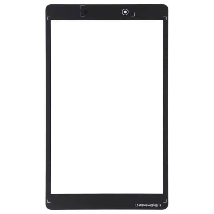 For Galaxy Tab A 8.0 2019 SM-T290 (WIFI Version)  Front Screen Outer Glass Lens (Black)