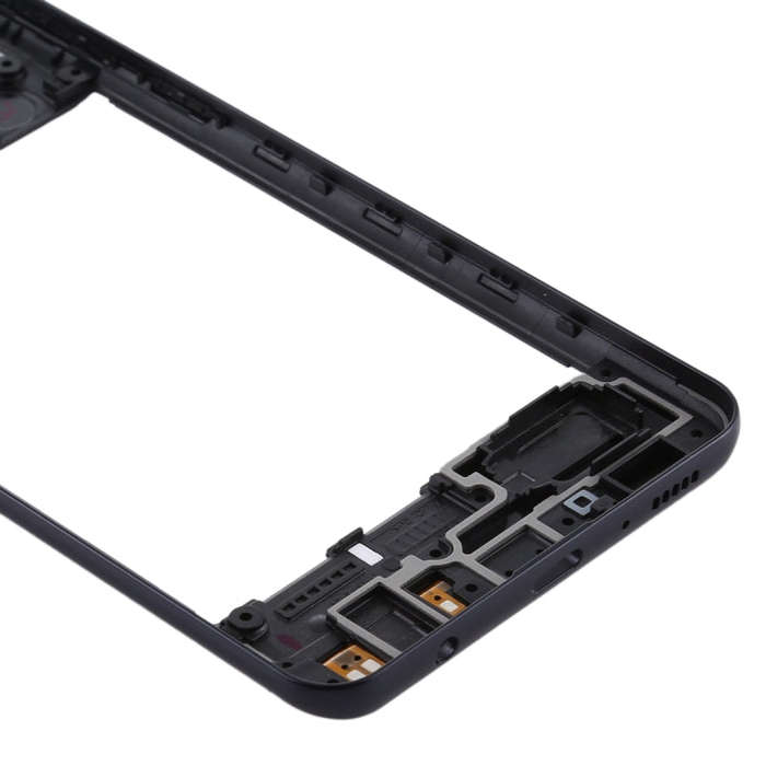 For Samsung Galaxy A21s  Middle Frame Bezel Plate (Black)