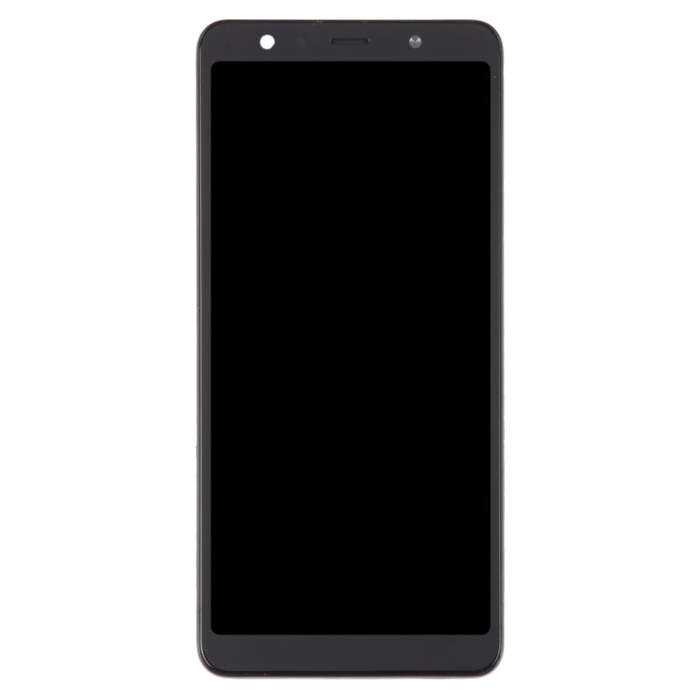 TFT LCD Screen for Samsung Galaxy A7 (2018) / SM-A750F Digitizer Full Assembly with Frame (Black)