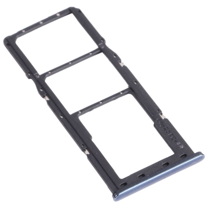 For Samsung Galaxy M51 SM-M515 SIM Card Tray + SIM Card Tray + Micro SD Card Tray (Black)