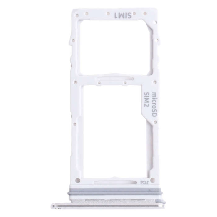 For Samsung Galaxy S10 Lite SM-G770 SIM Card Tray + SIM Card Tray / Micro SD Card Tray (Silver)