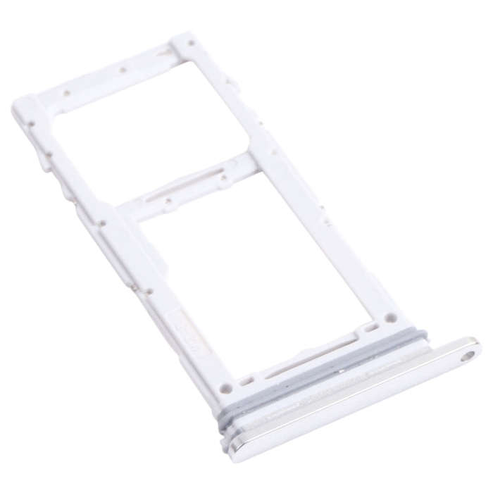 For Samsung Galaxy S10 Lite SM-G770 SIM Card Tray + SIM Card Tray / Micro SD Card Tray (Silver)