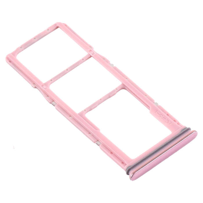 For Samsung Galaxy A9 (2018) SM-A920 SIM Card Tray + SIM Card Tray + Micro SD Card Tray (Pink)