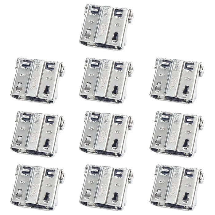10pcs Charging Port Connector for Galaxy S4 / E250S / E250K / E300S / E300L / S4 Zoom SM-C101