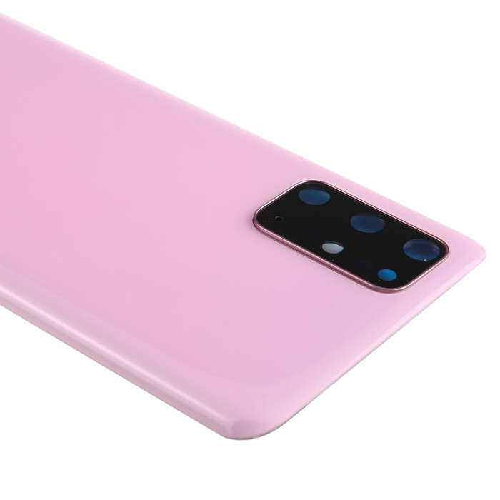 For Samsung Galaxy S20+ Battery Back Cover with Camera Lens Cover (Pink)