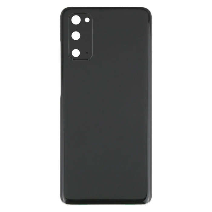 For Samsung Galaxy S20 Battery Back Cover with Camera Lens Cover (Black)