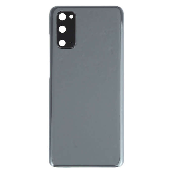 For Samsung Galaxy S20 Battery Back Cover with Camera Lens Cover (Grey)