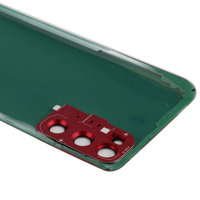 For Samsung Galaxy S20 Battery Back Cover with Camera Lens Cover(Red)