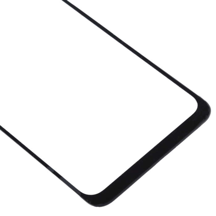 For Samsung Galaxy A10s 10pcs Front Screen Outer Glass Lens (Black)
