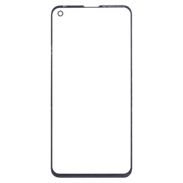 For Samsung Galaxy S10e SM-G970F/DS, SM-G970U, SM-G970W 10pcs Front Screen Outer Glass Lens (Black)