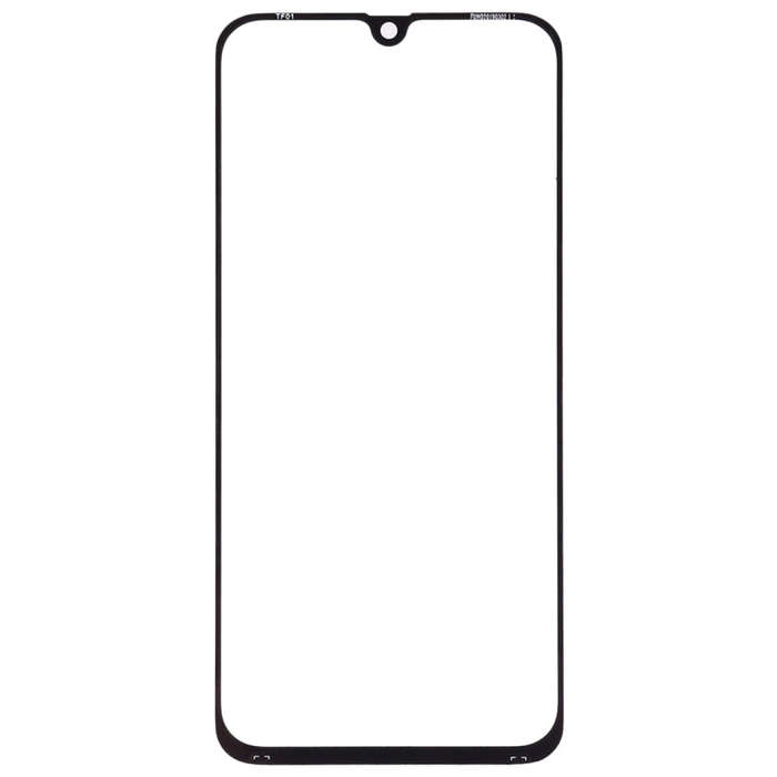 For Samsung Galaxy A40 10pcs Front Screen Outer Glass Lens (Black)