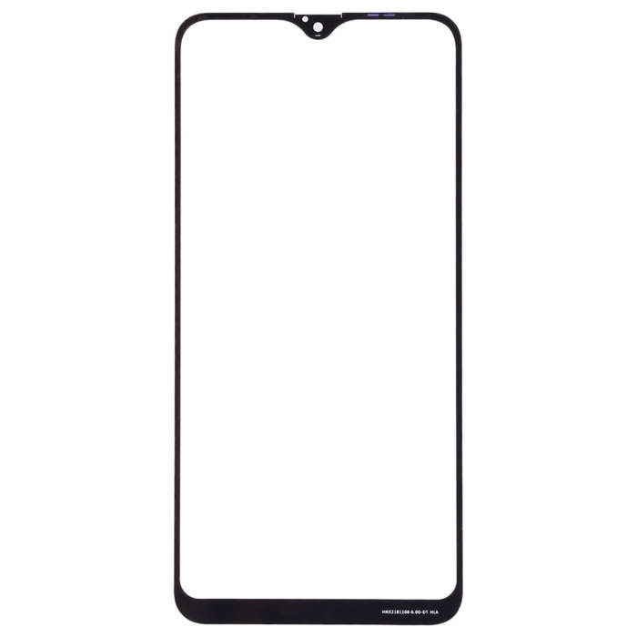 For Samsung Galaxy A10 10pcs Front Screen Outer Glass Lens (Black)