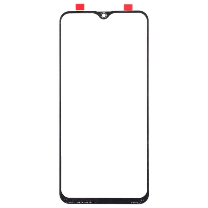 For Samsung Galaxy M20 10pcs Front Screen Outer Glass Lens (Black)