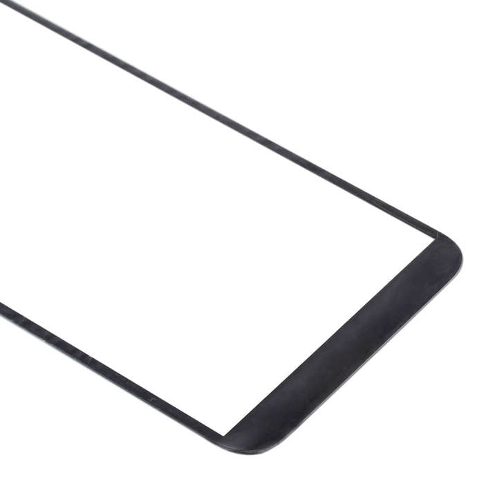 For Samsung Galaxy J6, J600F/DS, J600G/DS  10pcs Front Screen Outer Glass Lens (Black)